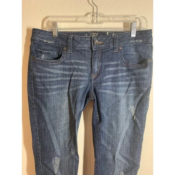 Refuge Flirty Everyday Skinny Denim Blue Jeans Women's Size 10S AD8 - Picture 2 of 5